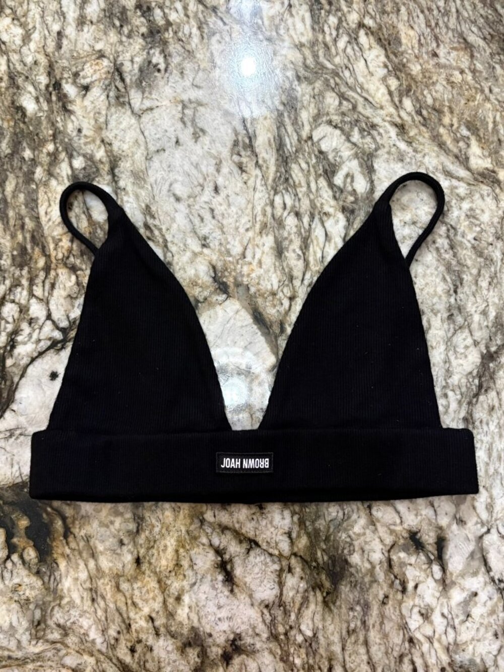 Joah Brown Triangle FlexRib Bralette